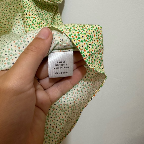 Ann Mashburn Floral Printed Top - Size Small - Picture 4 of 5